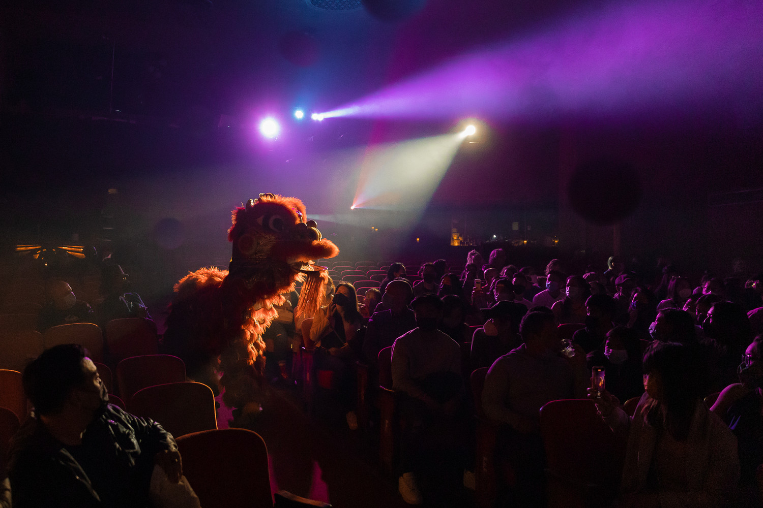 Lion Dance in Audience credit to Robin Fadtke