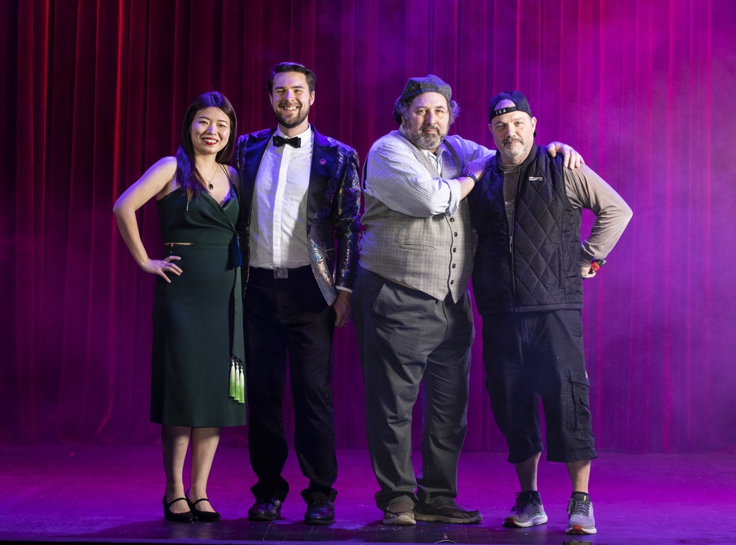 Management team onstage Credit to Gregory Bartning