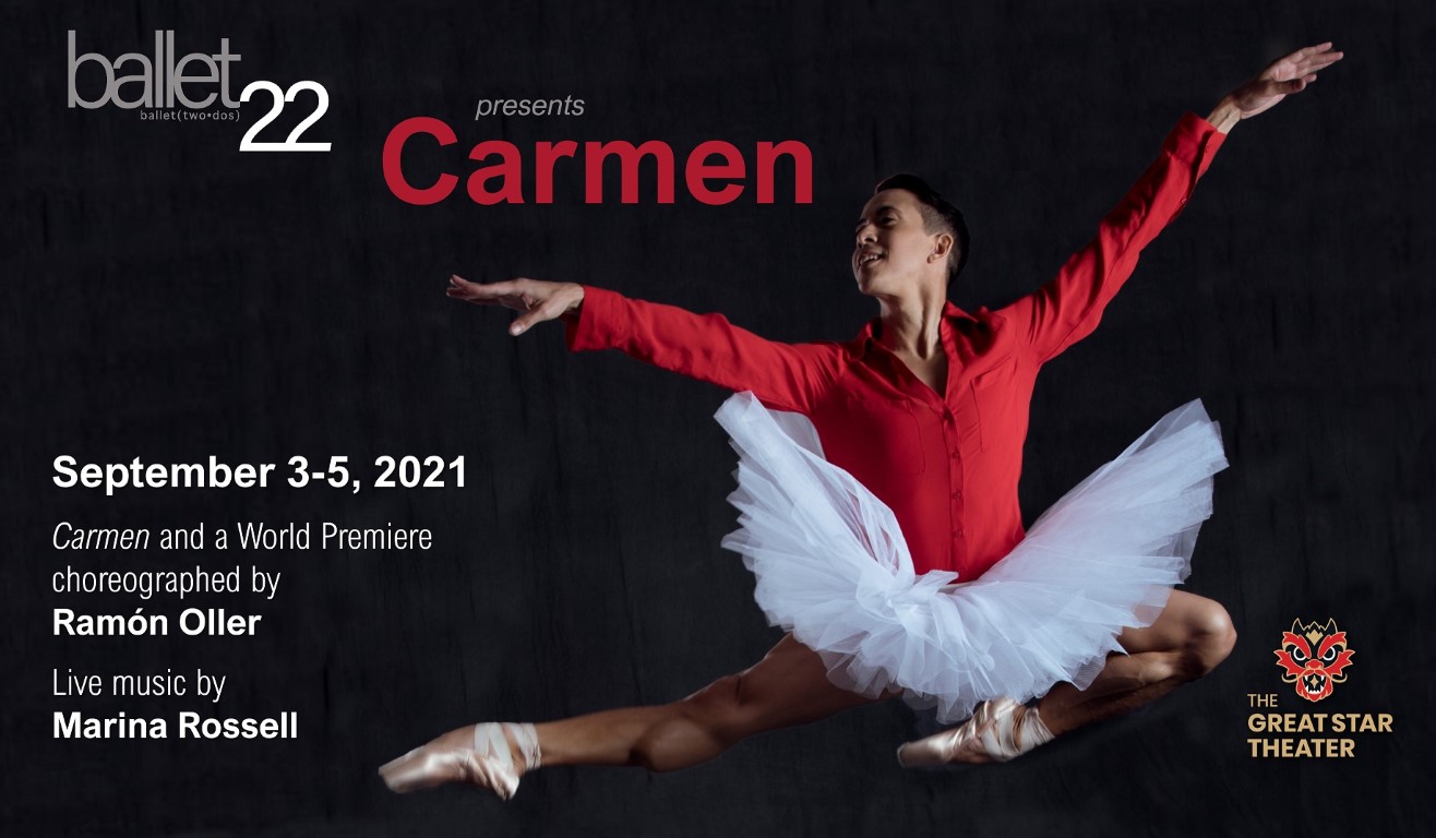 Carlos Hopuy of Ballet22's Carmen