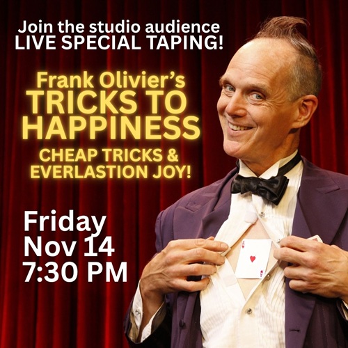 Frank Olivier's Tricks to Happiness