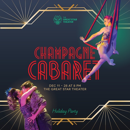 Champagne Cabaret Holiday Party
