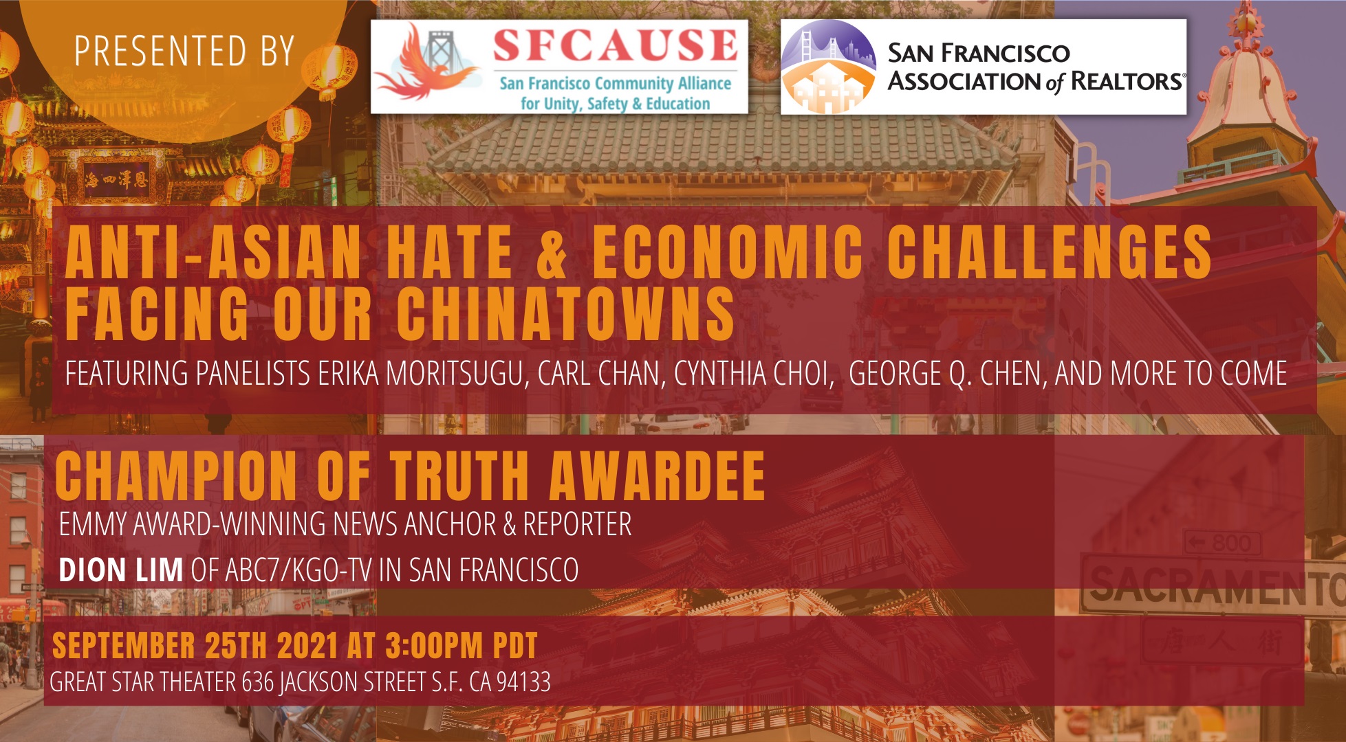 SFCAUSE panel on Anti-Asian Hate & Economic Challenges