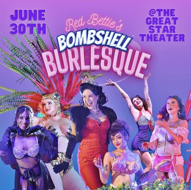 Red Bettie's Bombshell Burlesque Stars & Strips Forever